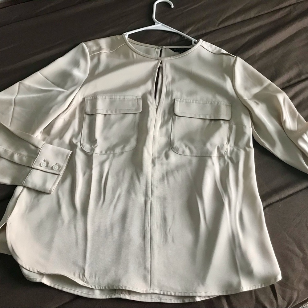 Banana Republic Women's Tan Blouse